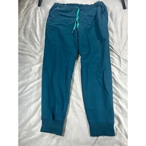 SOLD Figs Scrub Set Men L Leon Pants Technical Collection Limited Caribbean Blue